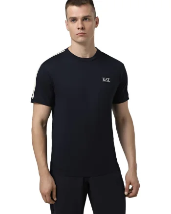 Tricou Emporio Armani  TRAIN LOGO SERIES M TAPE TEE S 7M000956AF10375MB437
