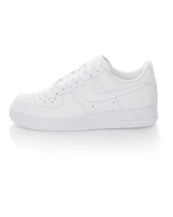 Pantofi sport albi de piele Air Force 1