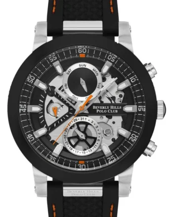 Ceas barbatesc BEVERLY HILLS BP3555X.350 negru fashion ca si cadou
