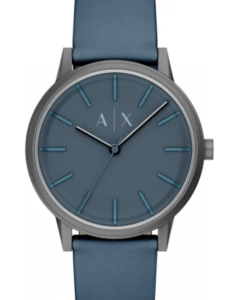 Ceas barbatesc  AX2767, bleumarin, la moda