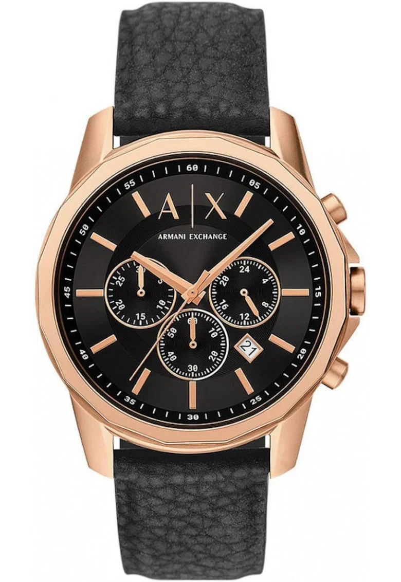 Ceas pentru barbati  AX1769, negru, fashion