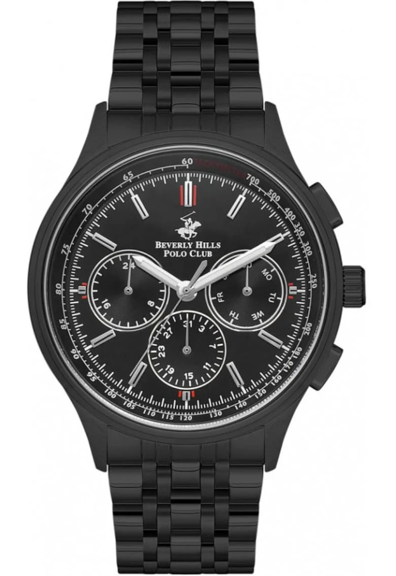 Ceas de lux pentru barbati BEVERLY HILLS BP3556X.650 negru, ideal ca cadou