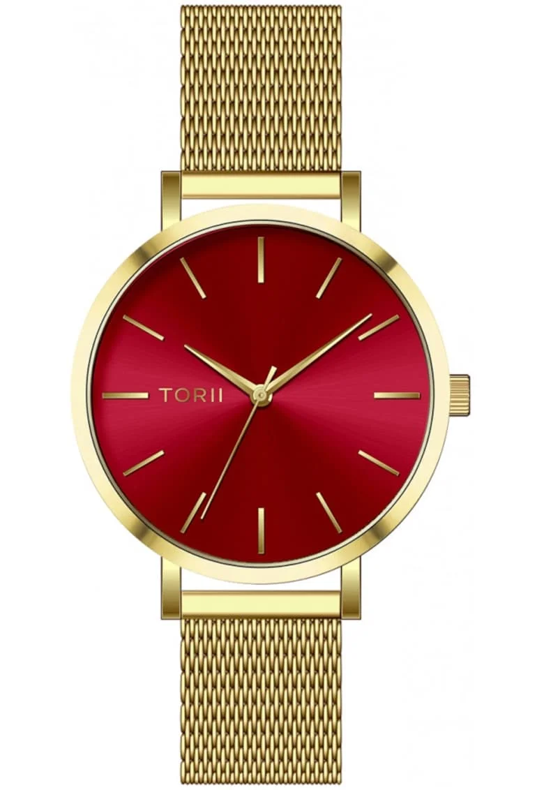 Ceas de dama  G33GS.TG, rosu, clasic, fashion