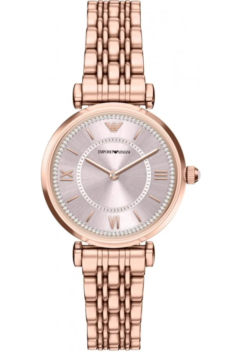 Ceas dama  AR11767 roz-auriu, elegant fashion, analog, quartz, waterproof 30M