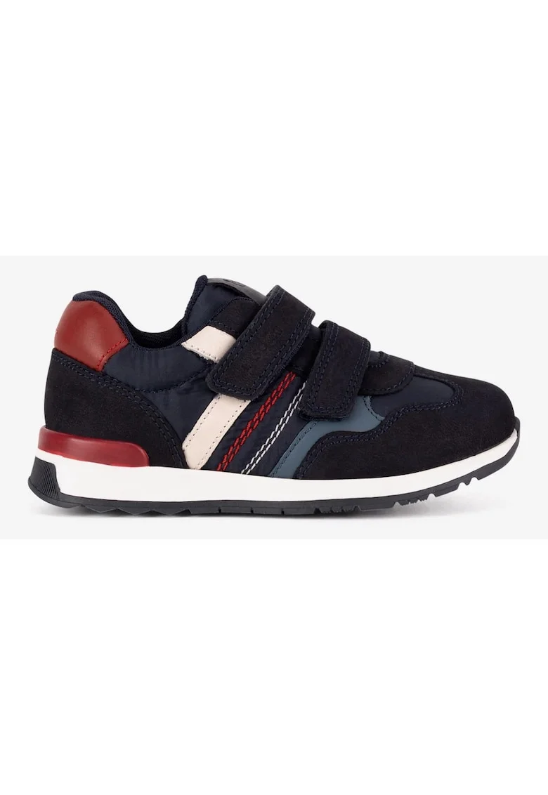 Pantofi baieti  5903698177496, Piele nabuc, Albastru, Albastru