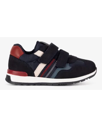 Pantofi baieti  5903698177496, Piele nabuc, Albastru, Albastru