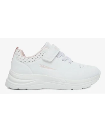 Pantofi sport fete  5903698583532, Piele ecologica, Alb, Alb
