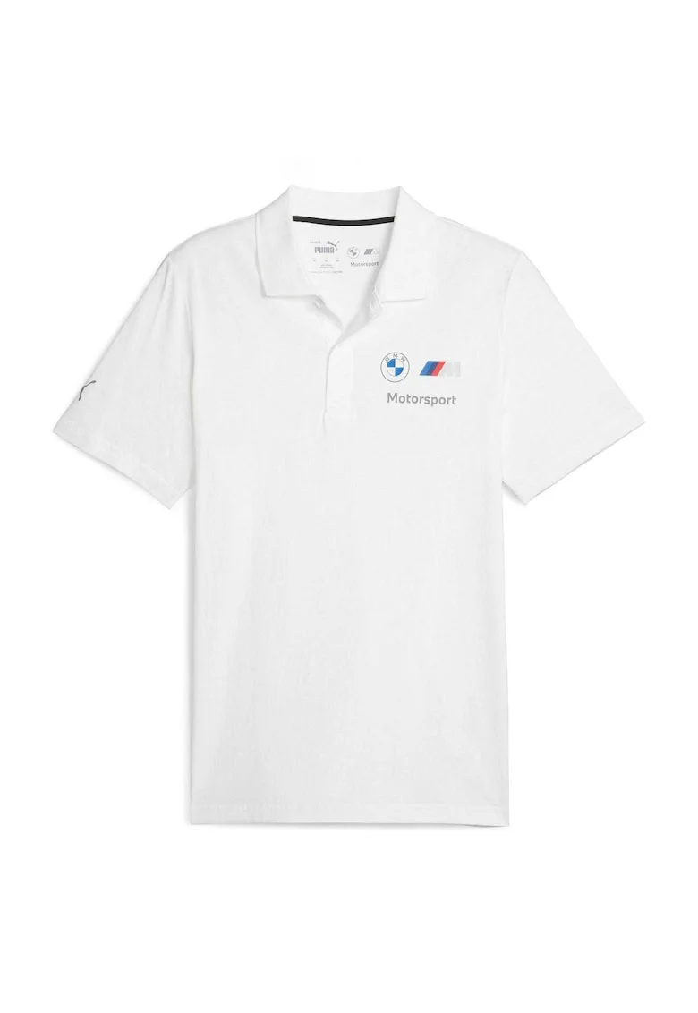 Tricou polo BMW Motorsport, Alb