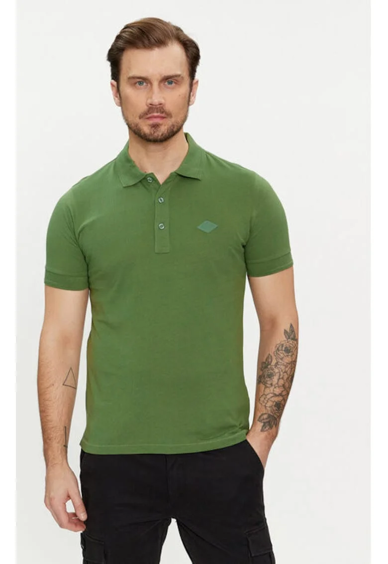 Tricou barbati,  303873271, Bumbac, Verde, Verde