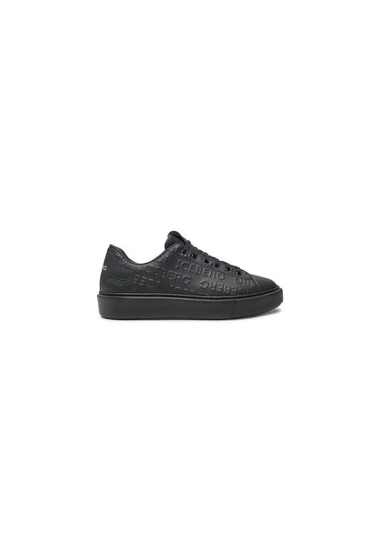 Pantofi sport barbati  304450631, Piele naturala, Negru, Negru