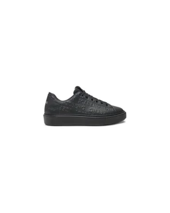 Pantofi sport barbati  304450631, Piele naturala, Negru, Negru
