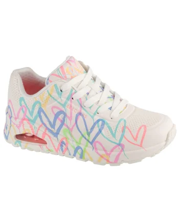 Pantofi sport,  Uno-Spread The Love 155507, Alb