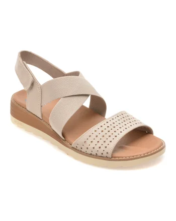 Sandale SKECHERS gri, 113890, din material textil