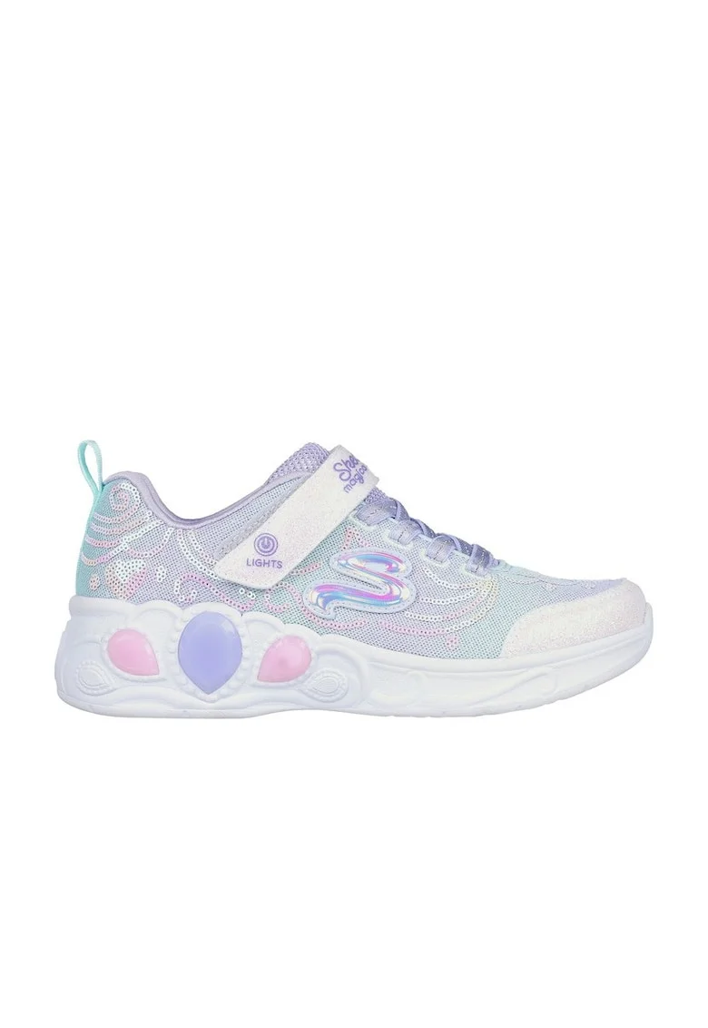 Pantofi fete cu sistem de lumini Princess Wishes,  Mov,