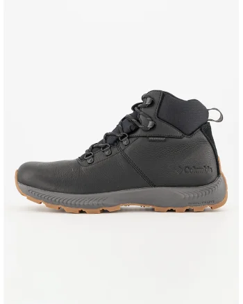 Ghete impermeabile de piele Landroamer Explorer, Negru/Caramel/Gri inchis