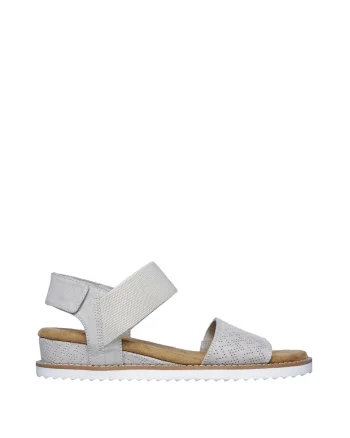 Sandale wedge cu velcro Desert Kiss