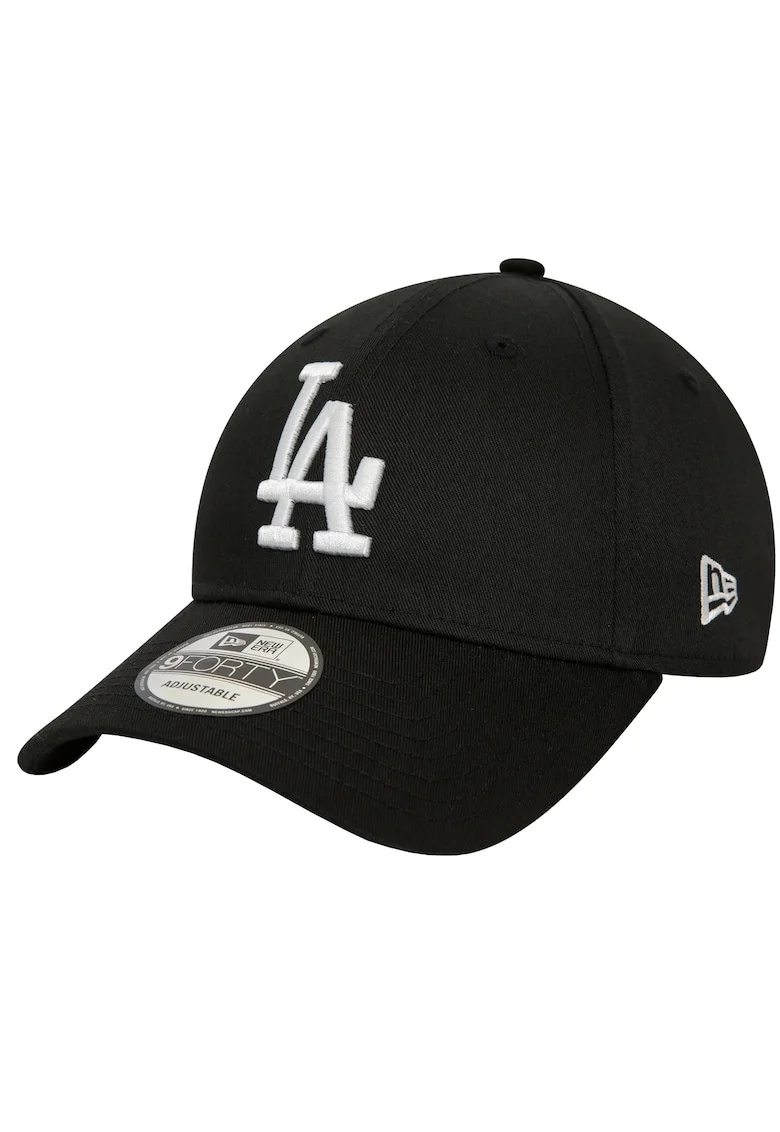 Sapca baseball pentru barbati,  MLB 9FORTY Los Angeles Dodgers World Series Patch Cap 60422518, Negru, OSFM