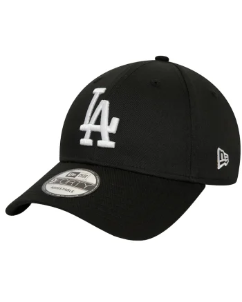 Sapca baseball pentru barbati,  MLB 9FORTY Los Angeles Dodgers World Series Patch Cap 60422518, Negru, OSFM