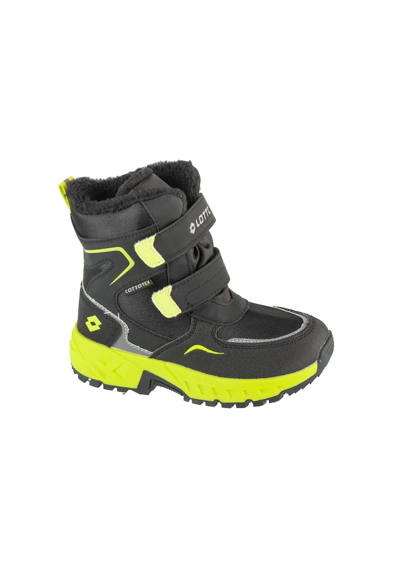 Ghete de iarna pentru copii,  Alstyne Tex K 2600490, Negru/Galben