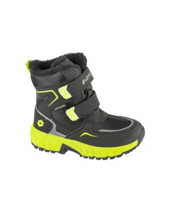 Ghete de iarna pentru copii,  Alstyne Tex K 2600490, Negru/Galben