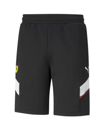 Pantaloni scurti,  Ferrari Race Track Short 599828-01, Negru, Negru