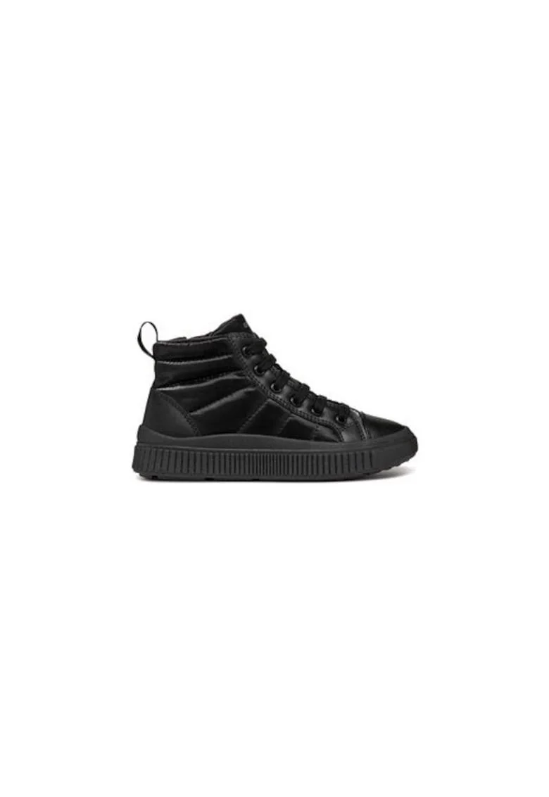 Pantofi sport fete  304065217, Piele ecologica, 28 EU, Negru