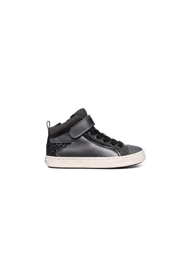 Pantofi sport fete  304070556, Piele ecologica, Gri, Gri