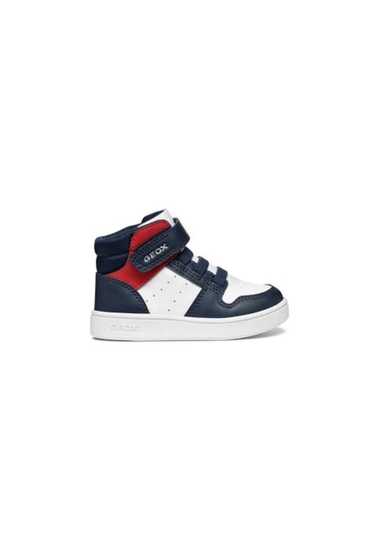 Pantofi sport baieti  303948146, Piele ecologica, Alb, Alb