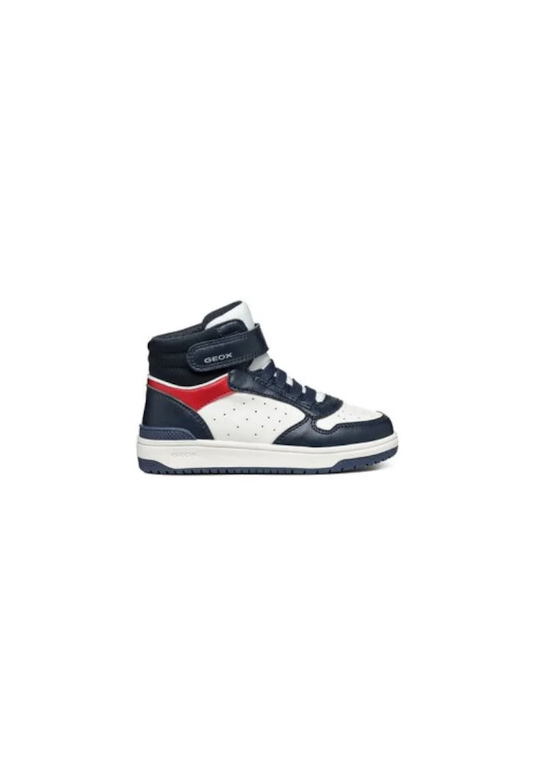Pantofi sport barbati, Piele ecologica, Albastru, Albastru