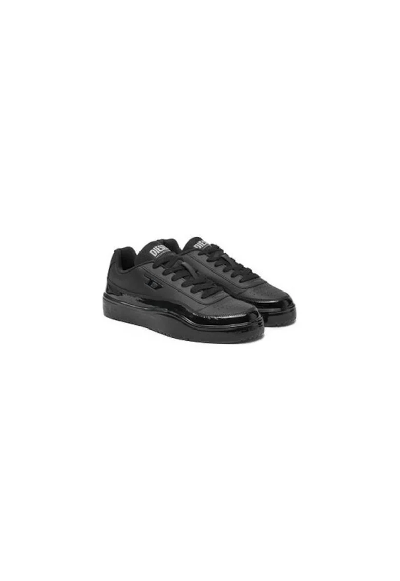 Pantofi sport barbati  305027672, Piele naturala, Negru, Negru
