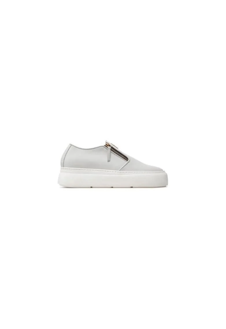 Pantofi sport barbati  303641542, Piele naturala, Gri, Gri