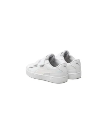 Pantofi sport fete  304441042, Piele ecologica, Alb, Alb