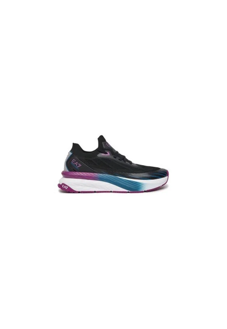 Pantofi sport barbati Emporio Armani  304466366, Textil, Negru, Negru