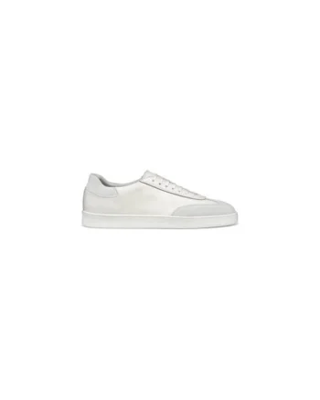 Pantofi sport barbati  304629501, Piele naturala, Alb, Alb