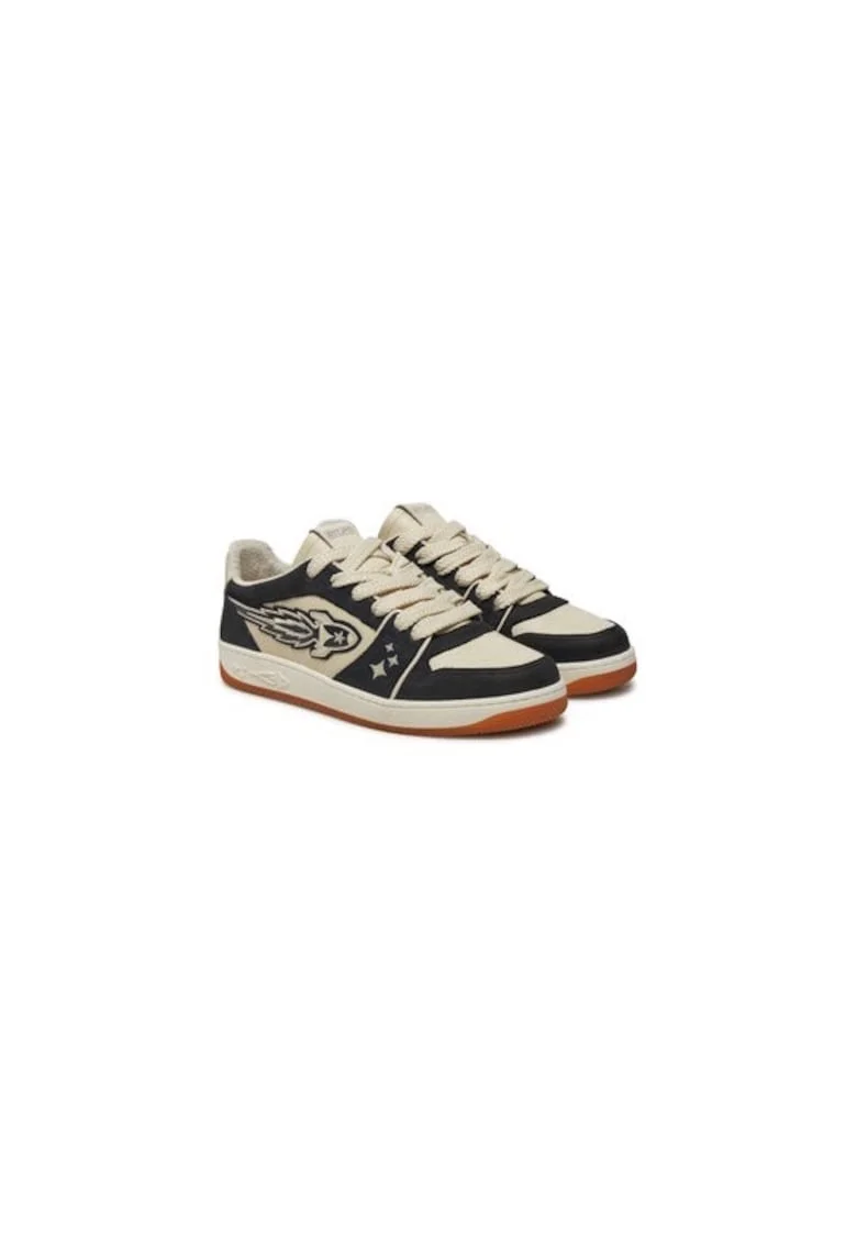 Pantofi sport barbati  305206848, Piele naturala, Alb, Alb
