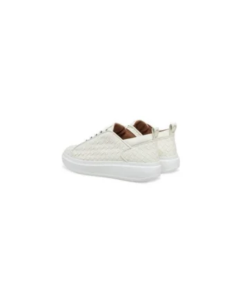 Pantofi sport barbati  Piele naturala, Alb, Alb