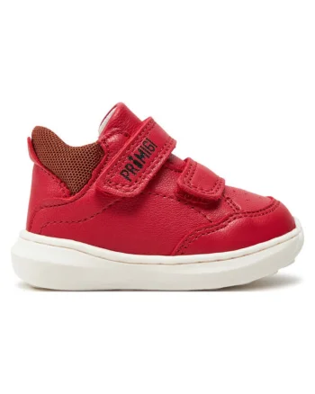Pantofi sport baieti  304031526, Piele naturala, Rosu, Rosu