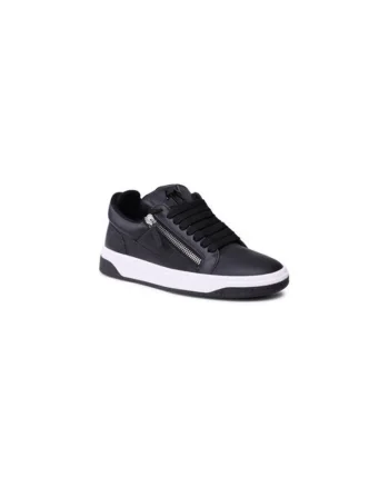 Pantofi sport barbati  301909361, Piele naturala, Negru, Negru