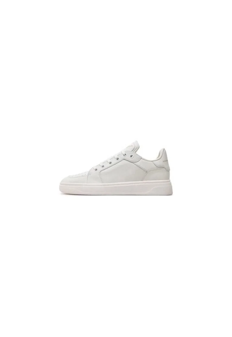 Pantofi sport barbati  303642457, Piele naturala, Alb, Alb