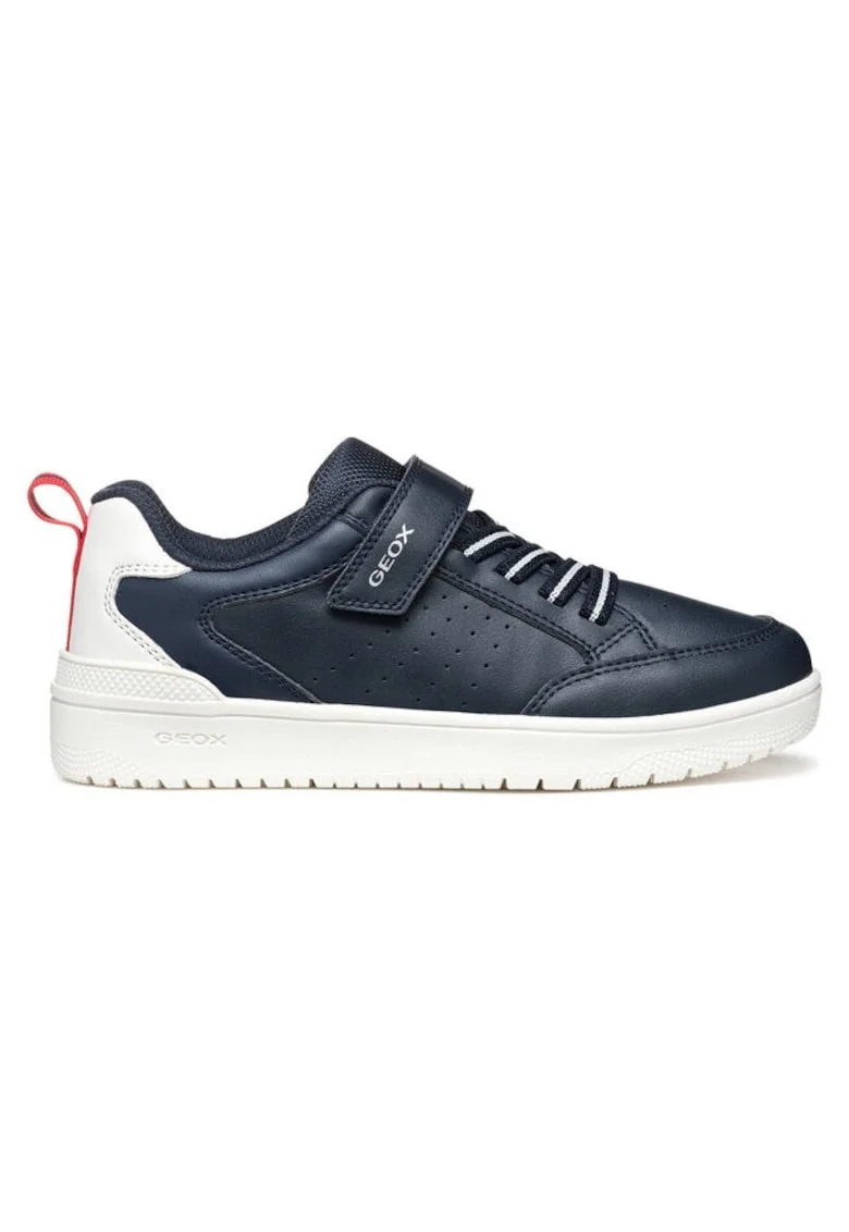 Pantofi sport baieti  304461088, Piele ecologica, Alb, Alb