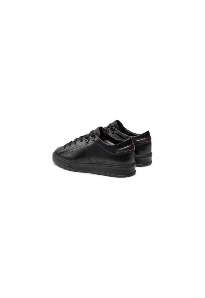 Pantofi sport barbati  304524615, Piele naturala, Negru, Negru