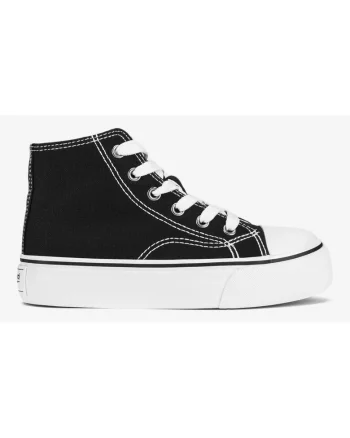 Tenisi fete  5905588718918, Textil, Negru, Negru