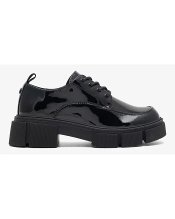Pantofi fete  Sintetic, 45379, Negru