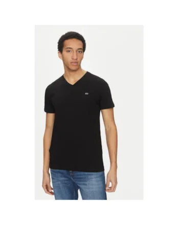 Tricou barbati,  305288424, Bumbac, Negru, Negru