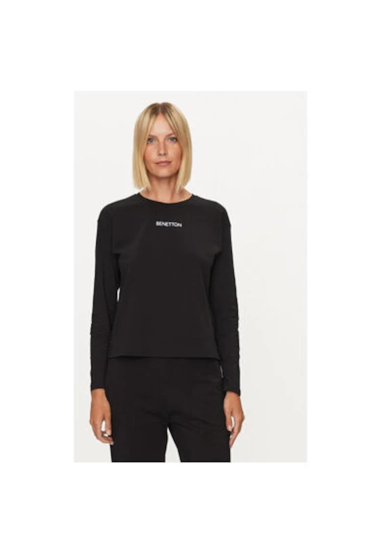 Camasa de noapte dama,  303227777, Bumbac, XS INTL, Negru