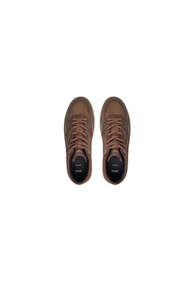 Pantofi sport barbati  304262982, Piele naturala, 41 EU, Maro