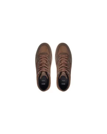 Pantofi sport barbati  304262982, Piele naturala, 41 EU, Maro