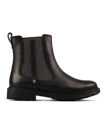 Ghete Chelsea din piele Astrol Orin, Negru