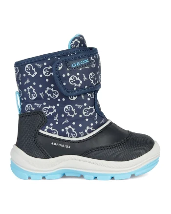 Ghete impermeabile cu velcro, Bleumarin