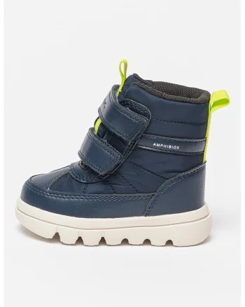 Ghete impermeabile cu inchidere velcro, Bleumarin